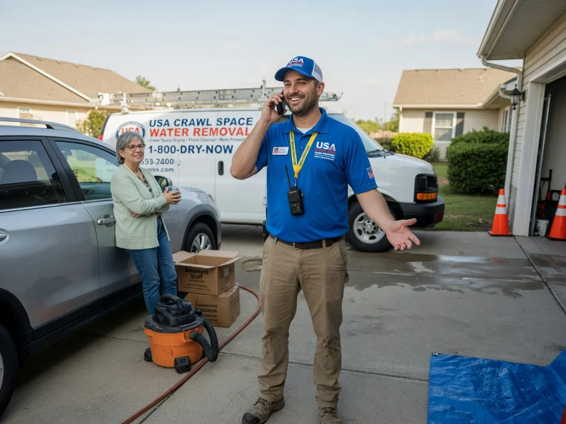 Crawl Space Water Removal Cordova, NE FAQs